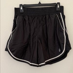 Free People Movement High Waisted Black Shorts M